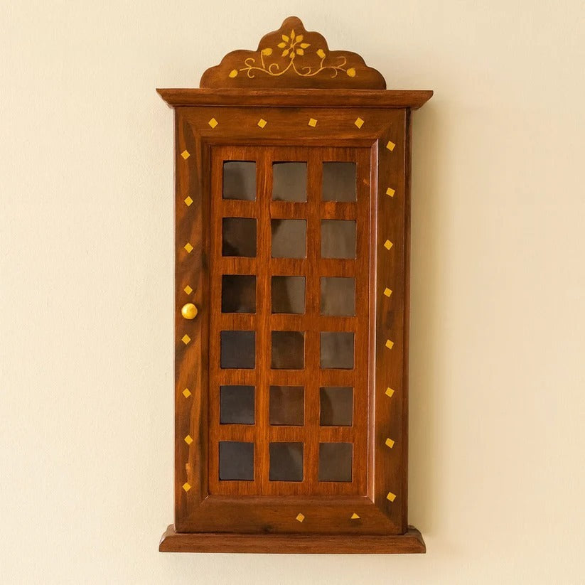Wooden Key Holder House