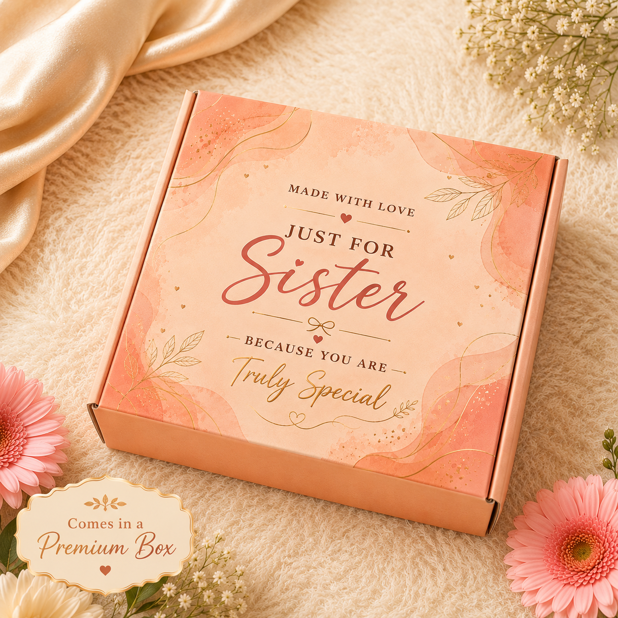 8 in 1 Premium Raksha Bandhan Gift Hamper for Sister
