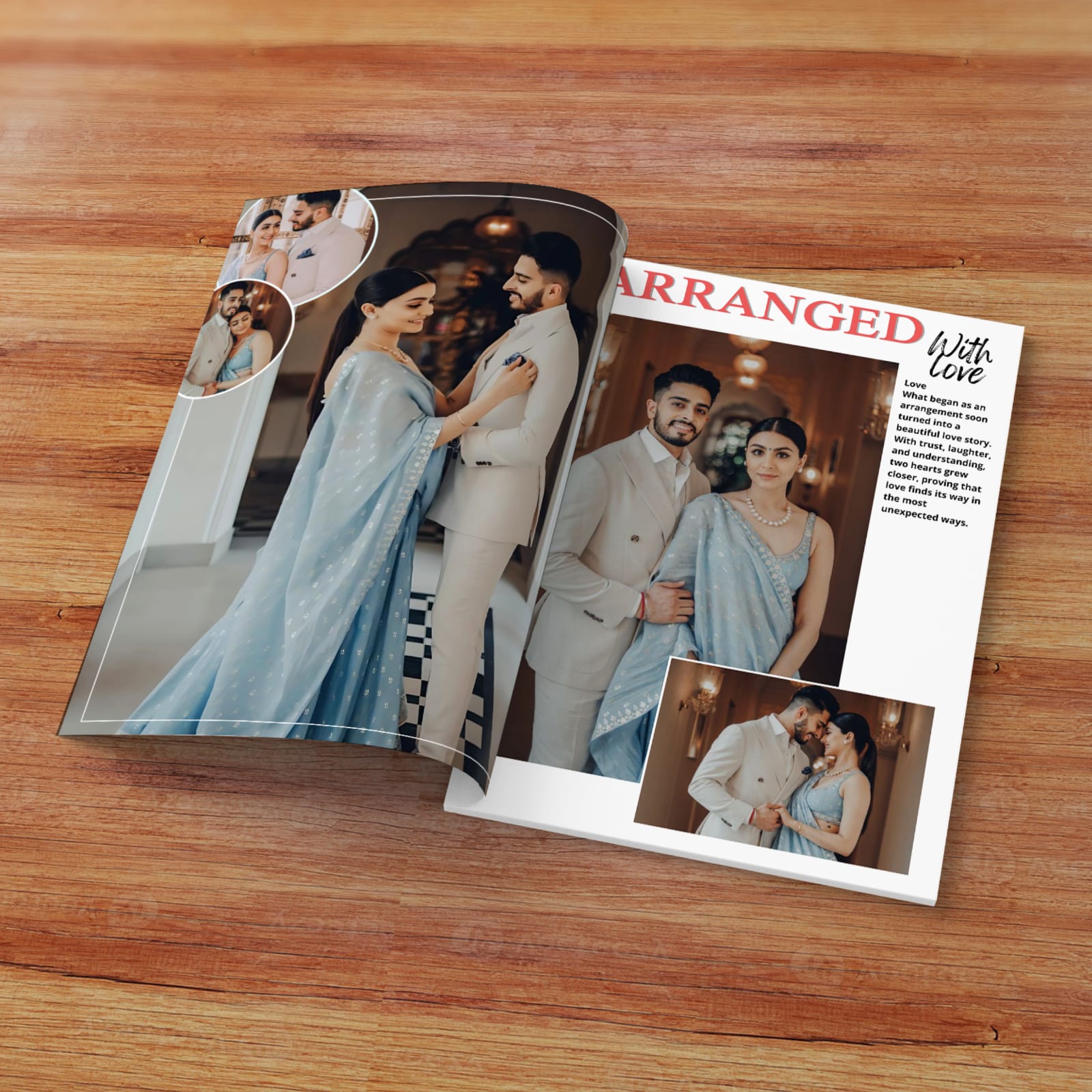 Personalized Magazine with your images and story