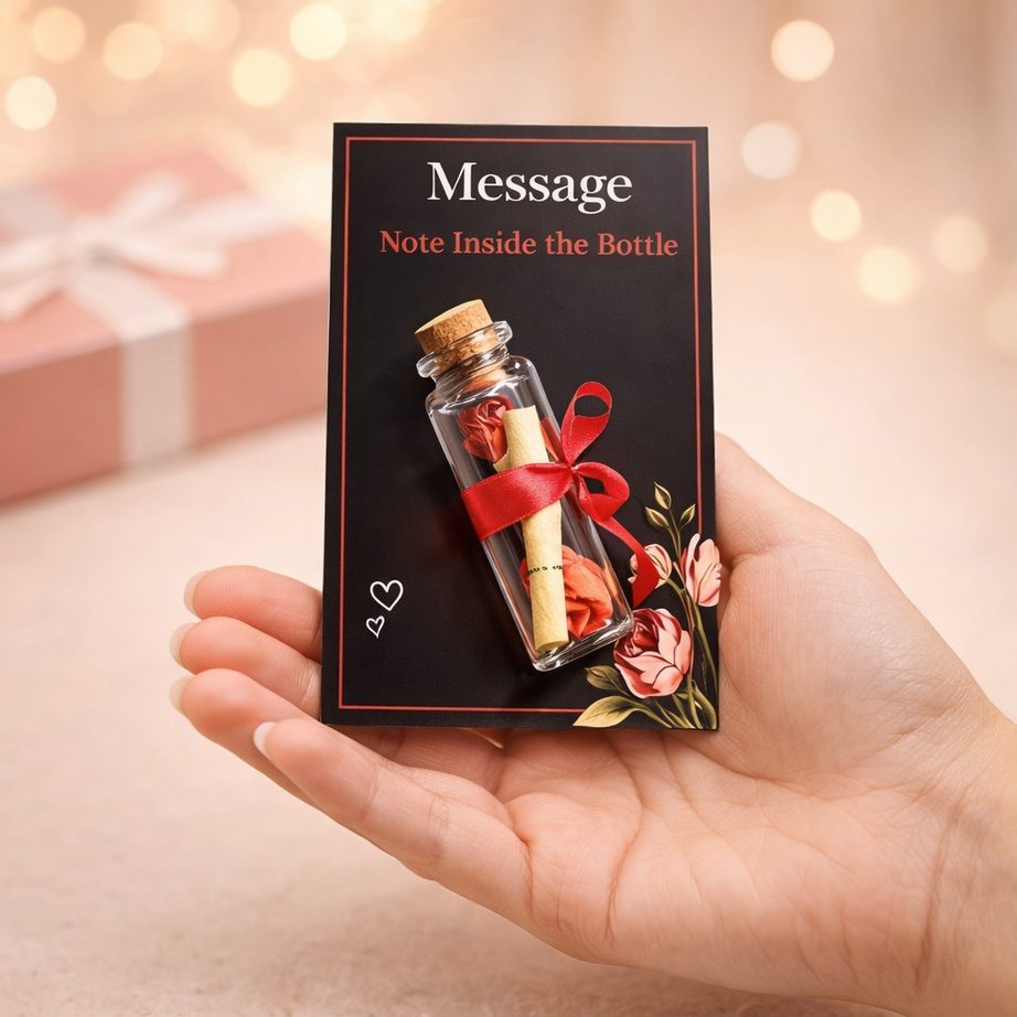 Premium Combo for Her - 6 in 1 Gifts Combo with Wooden engraved frame & Pearl Shell Necklace