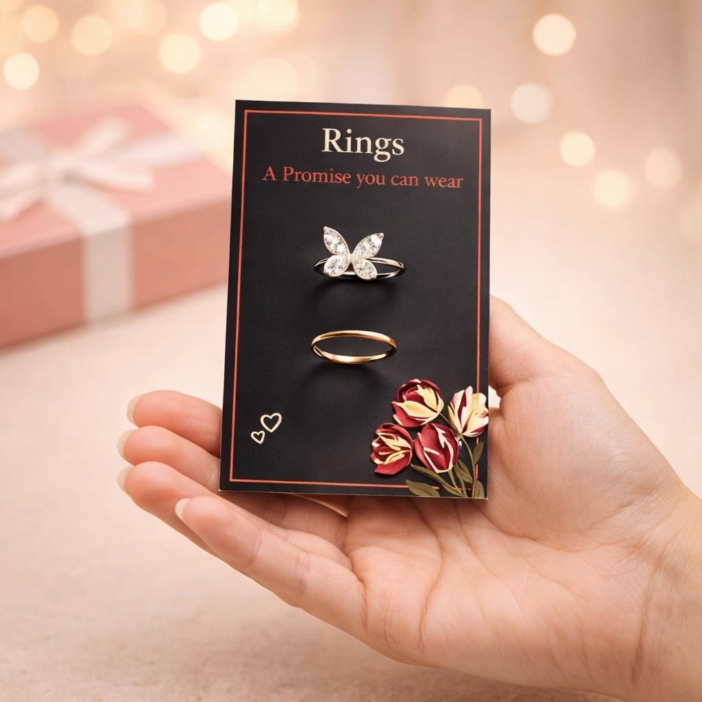 Premium Combo for Her - 6 in 1 Gifts Combo with Wooden engraved frame & Pearl Shell Necklace