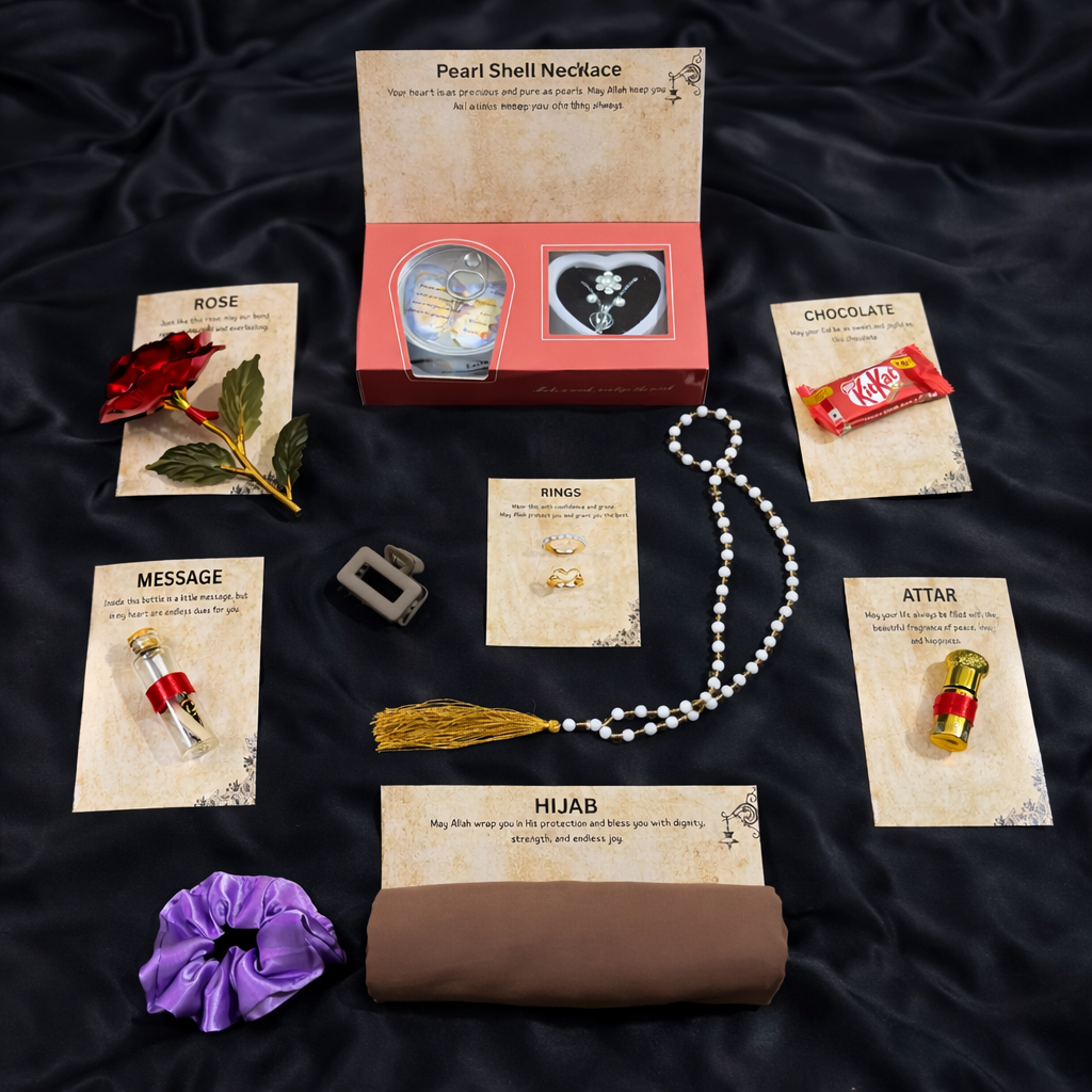 Luxury Eid Gift Hamper – 10 Premium Gifts in One Box